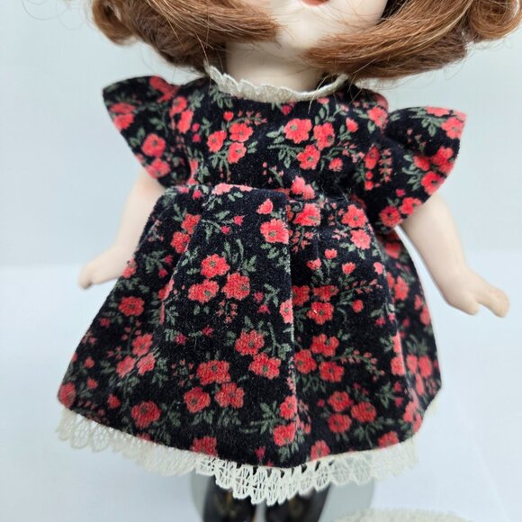 Vintage Armand Marseille D. R. G. M. Germany 243 Porcelain Doll, 8.5" w/ Stand - Picture 7 of 12